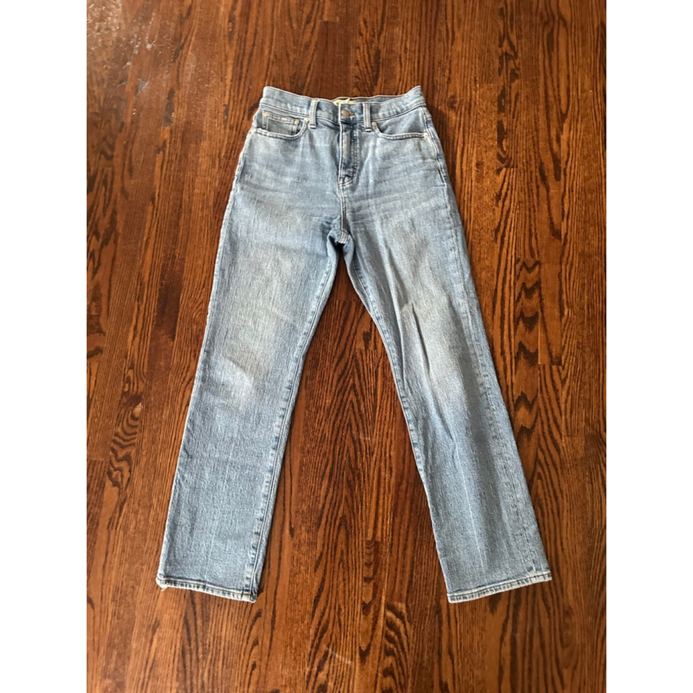 Women's Madewell Light Blue '90s Straight Leg Jeans Size 26